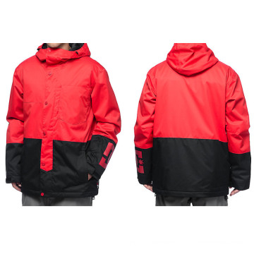 Red Men′s Snowboard Racing Jacket